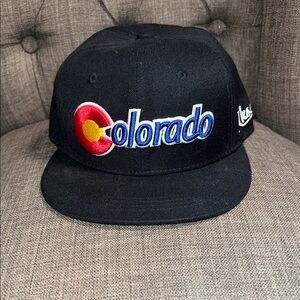 Colorado Aksels Black Snapback Hat